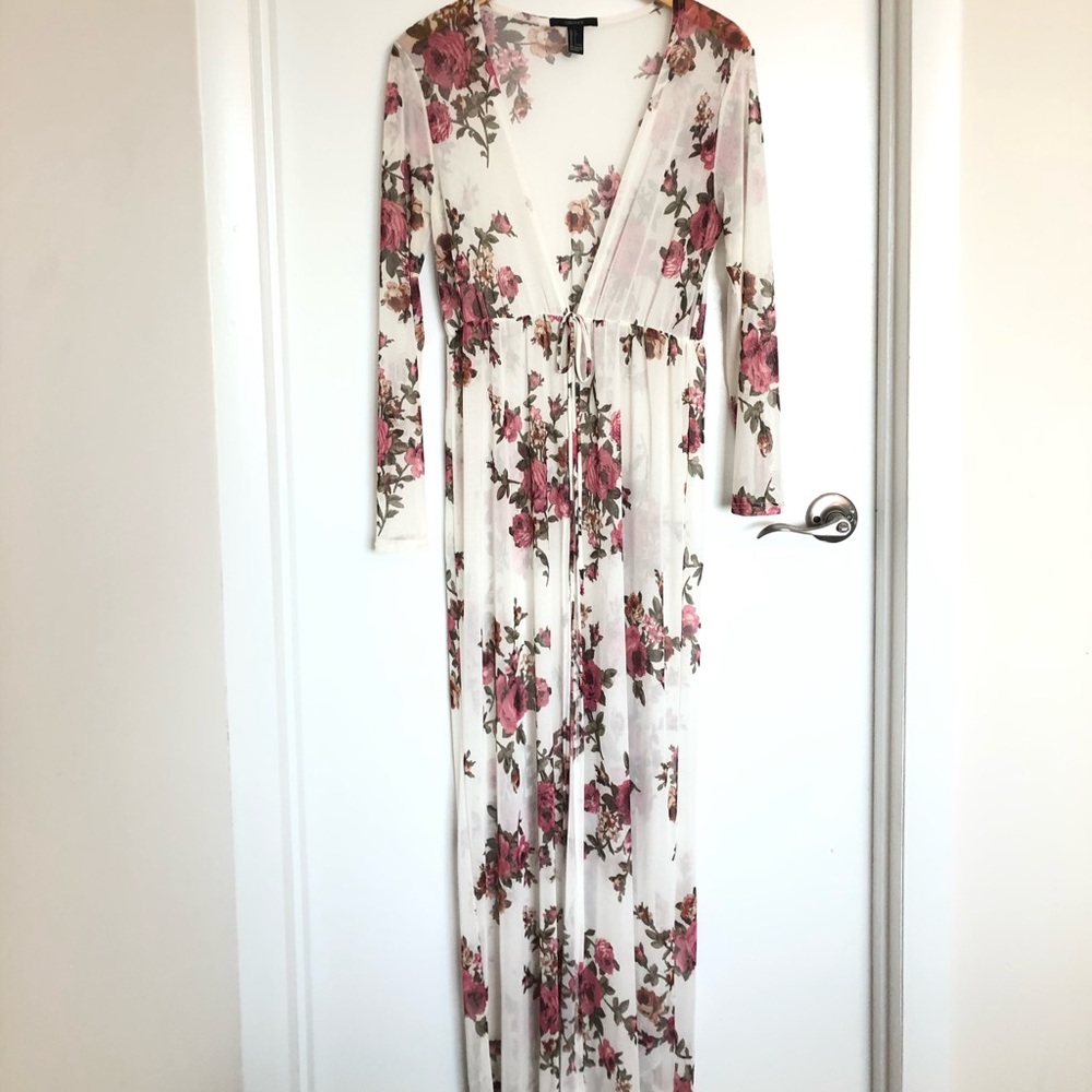 Transparent Full Length Cover-up